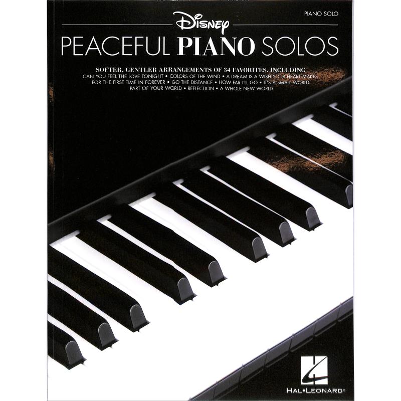 Disney peaceful piano solos