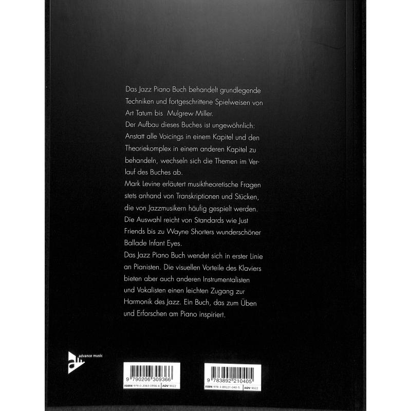 Das Jazz Piano Buch