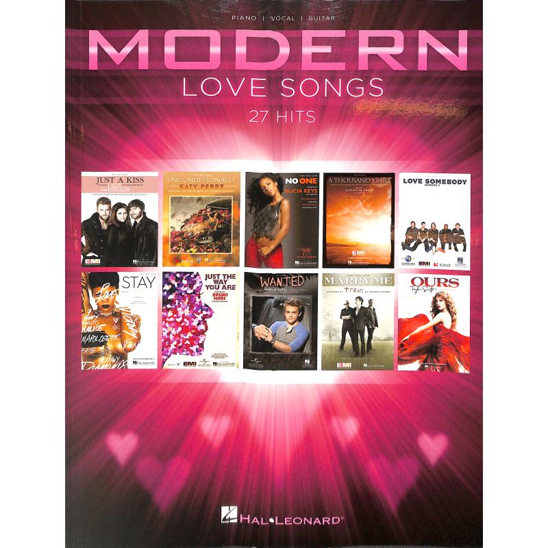 Modern love songs