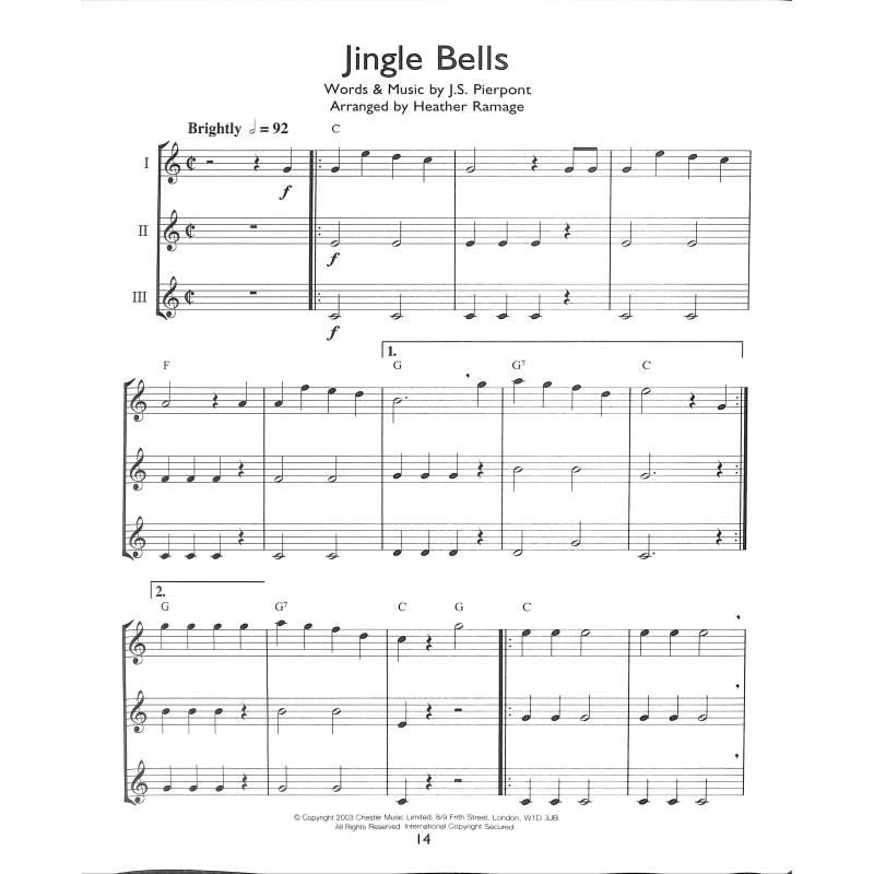 Play easy recorder - Christmas