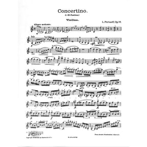 Concertino a-moll op 14
