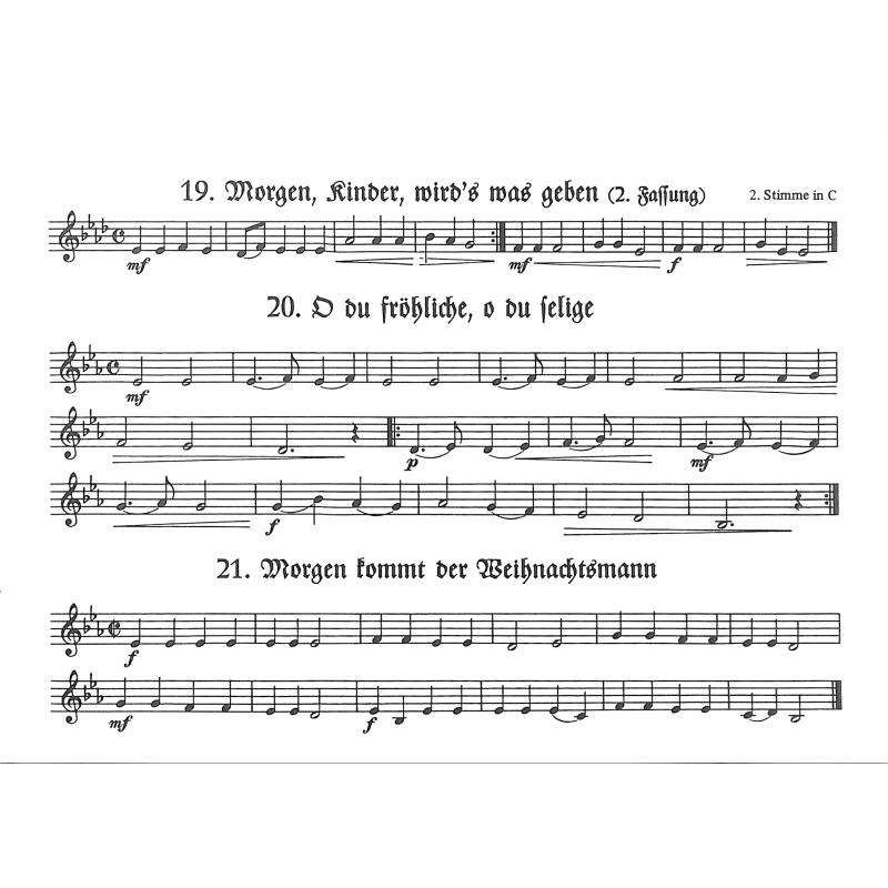 27 Lieder zur Weihnachtszeit 1