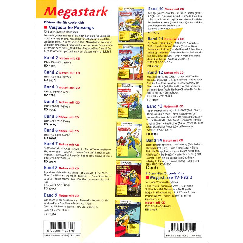 Megastarke Popsongs 15