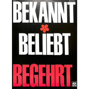 Bekannt beliebt begehrt 1