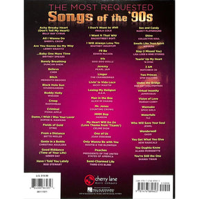 The most requested songs of the '90s