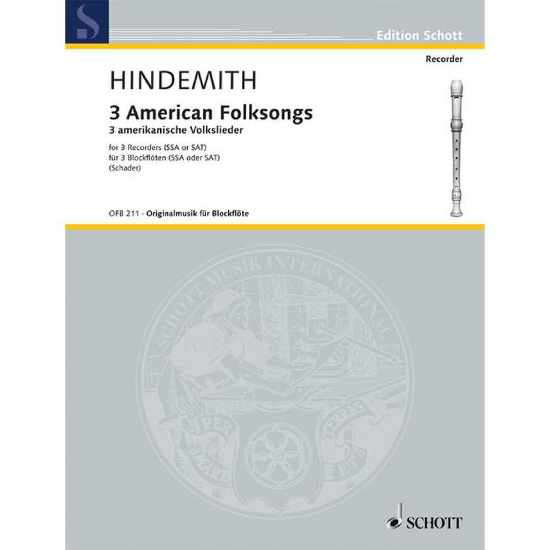 3 amerikanische Volkslieder