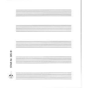 Notenblock Haft Notenzettel