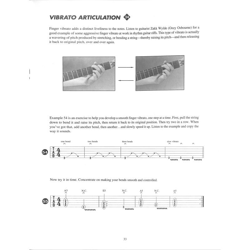 Metal rhythm guitar 1