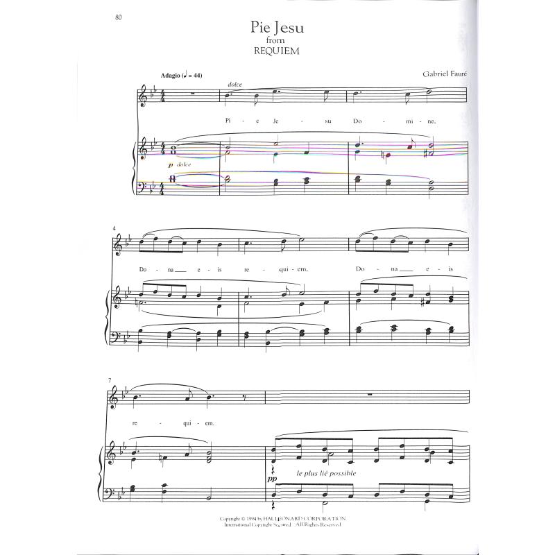 Oratorio anthology - Soprano