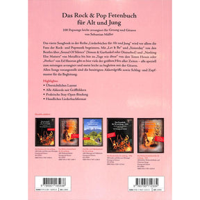 Das Rock + Pop Fetenbuch für Alt und Jung | 100 Popsongs lei