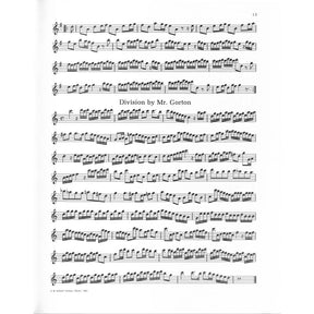 Cibells divisions + andere altenglische Solostücke