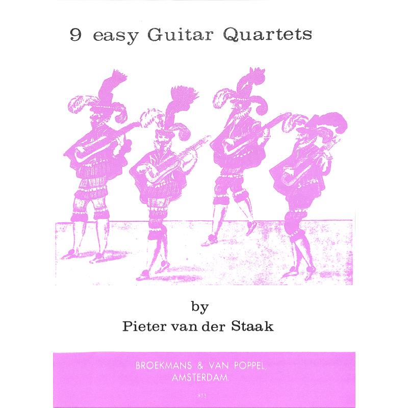 9 easy guitar Quartets