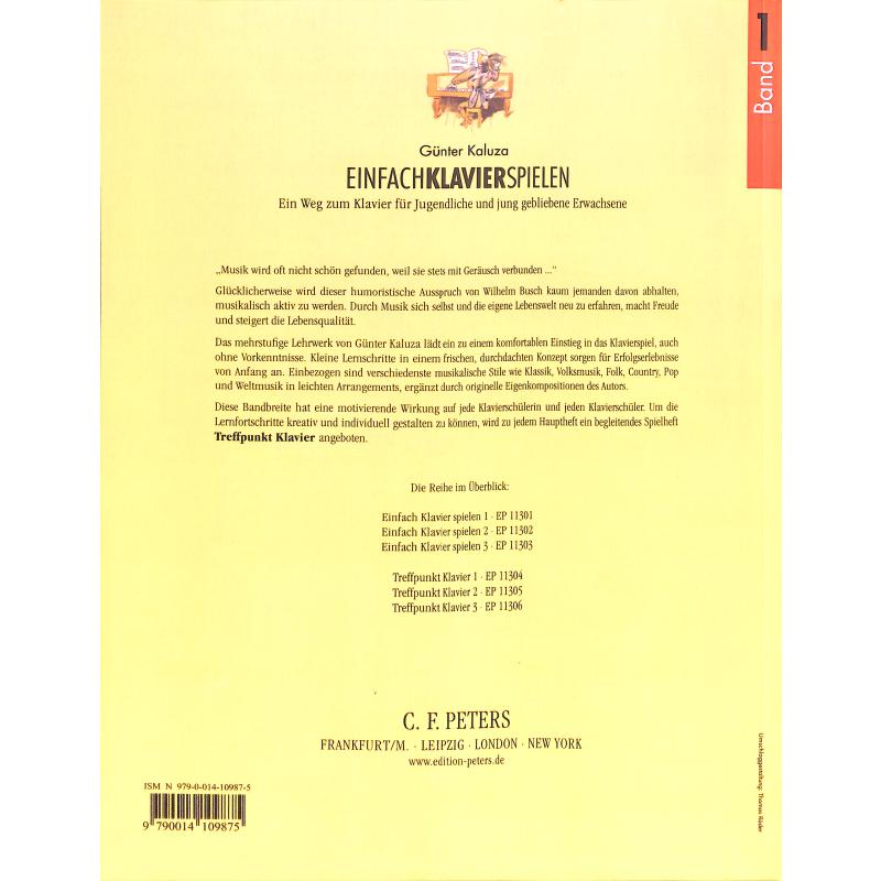 Einfach Klavier spielen 1