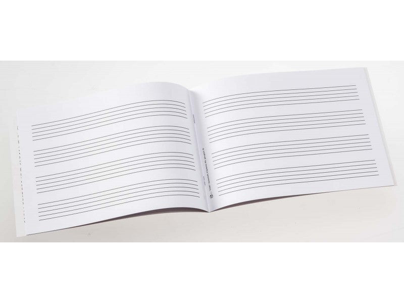 Notenheft elementar A5 quer 16 Seiten