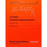 3 zweistimmige Inventionen