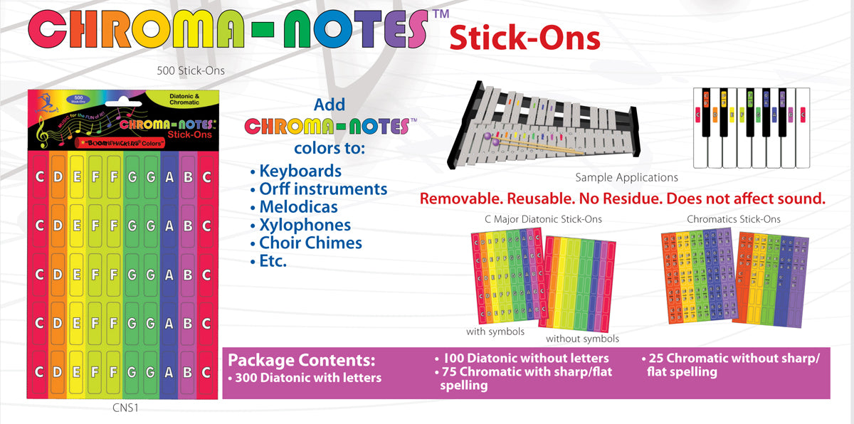 BW-CNS1 Noten Sticker