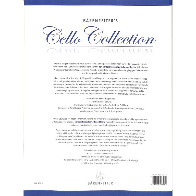 Cello Collection | Konzertstücke