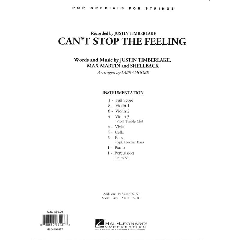 Can´t stop the feeling