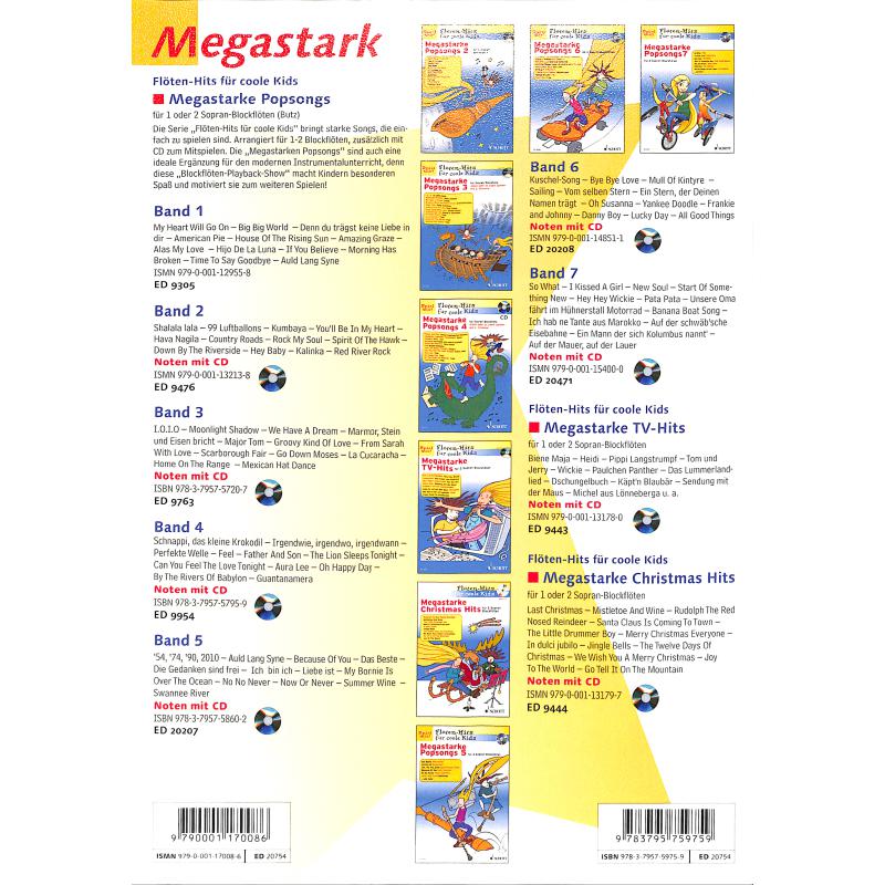 Megastarke Popsongs 8