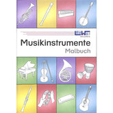 Musikinstrumente Malbuch