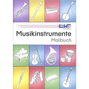 Musikinstrumente Malbuch