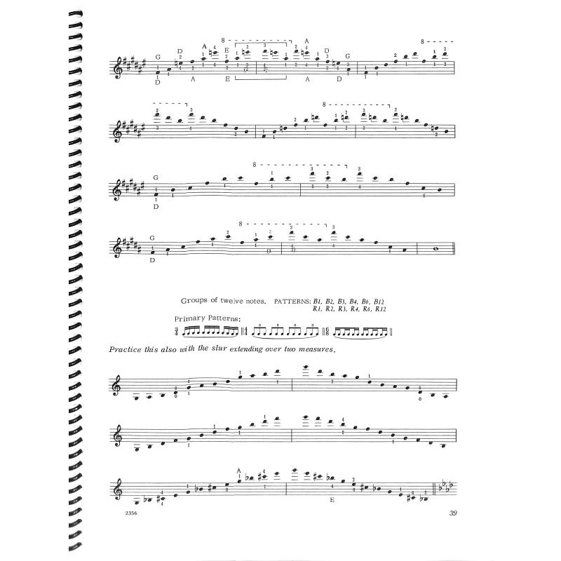 Contemporary violin technique 1