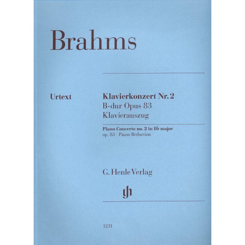 Konzert 2 B-Dur op 83