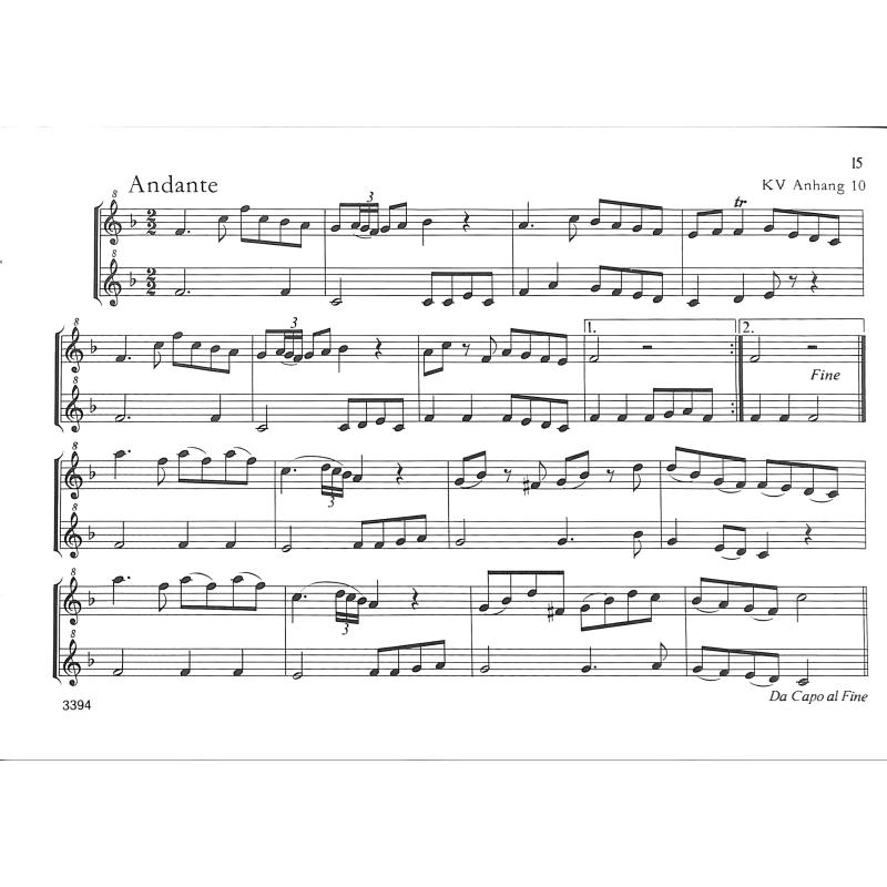 Für angehende Mozartfreunde