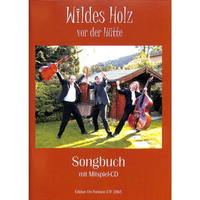 Wildes Holz vor der Hütte