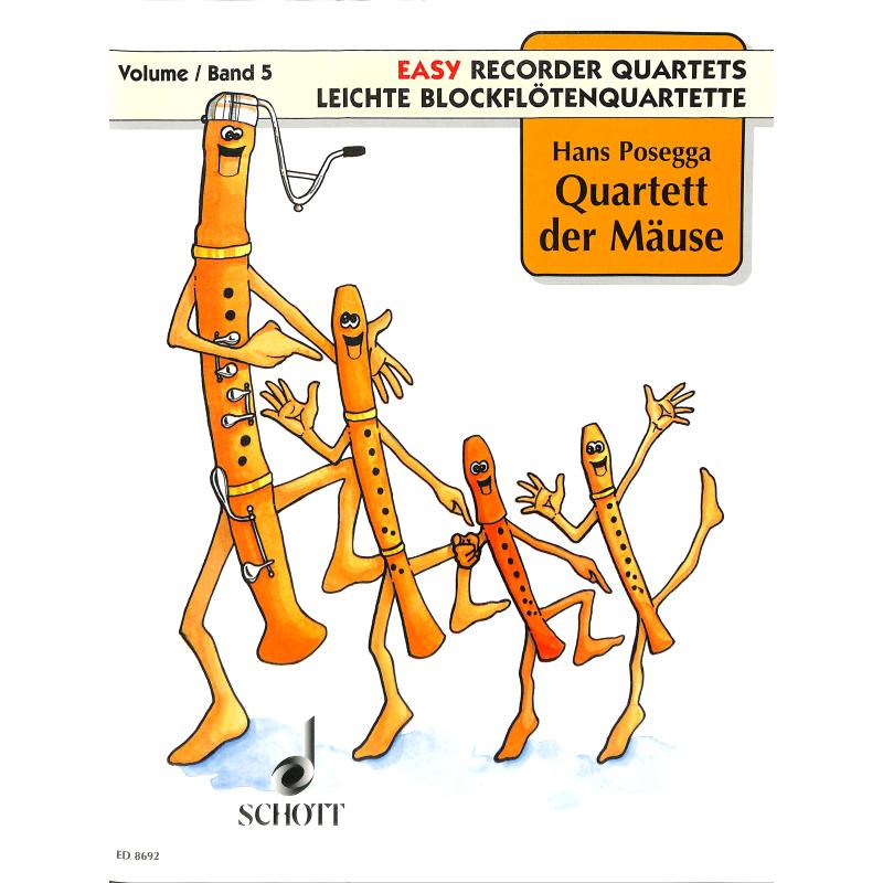 Quartett der Mäuse nach der Titelmelodie