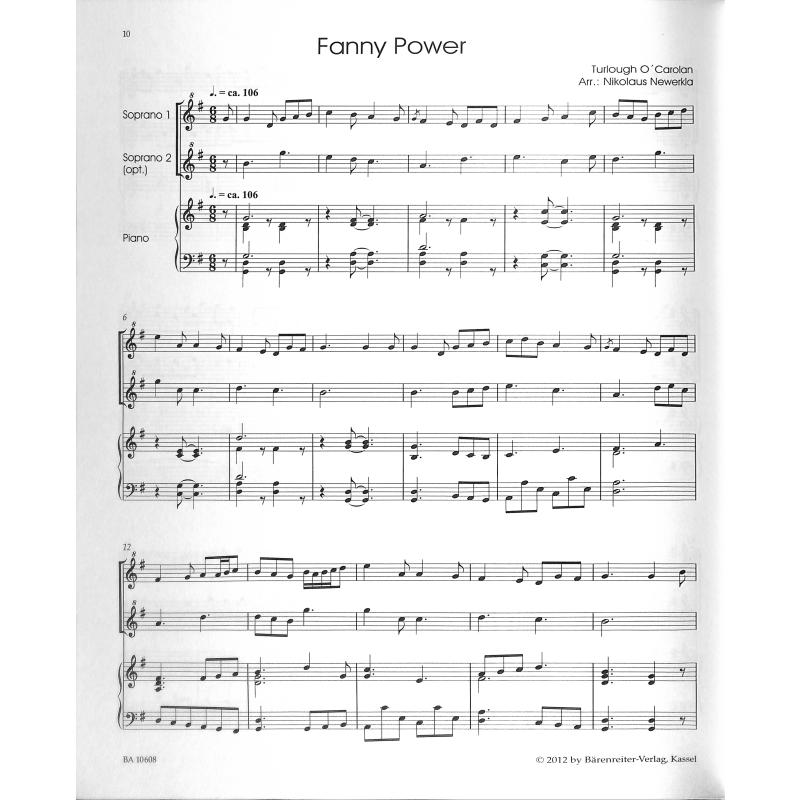 The music of an Irish Harper