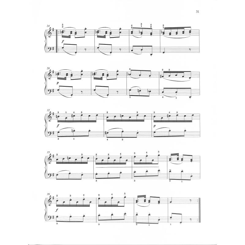 Klavierstücke von Bach's Söhnen bis Beethoven