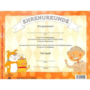 Abenteuer Klavier - Vorstufe Entdeckungen