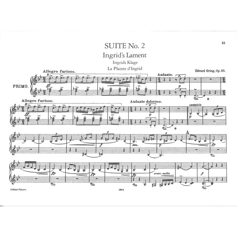 Peer Gynt Suite 1 op 46 + Peer Gynt Suite 2 op 55