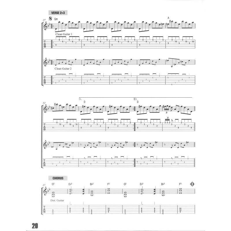Guitar jam along - 10 classic Rock songs 3.0