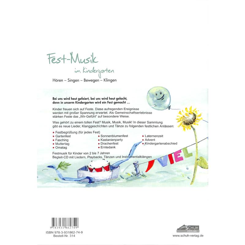 Fest Musik im Kindergarten
