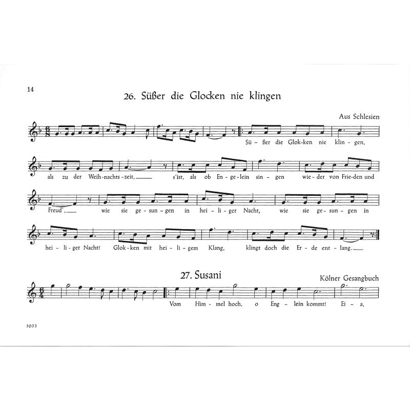 Das Flötenbüchlein für die Weihnacht