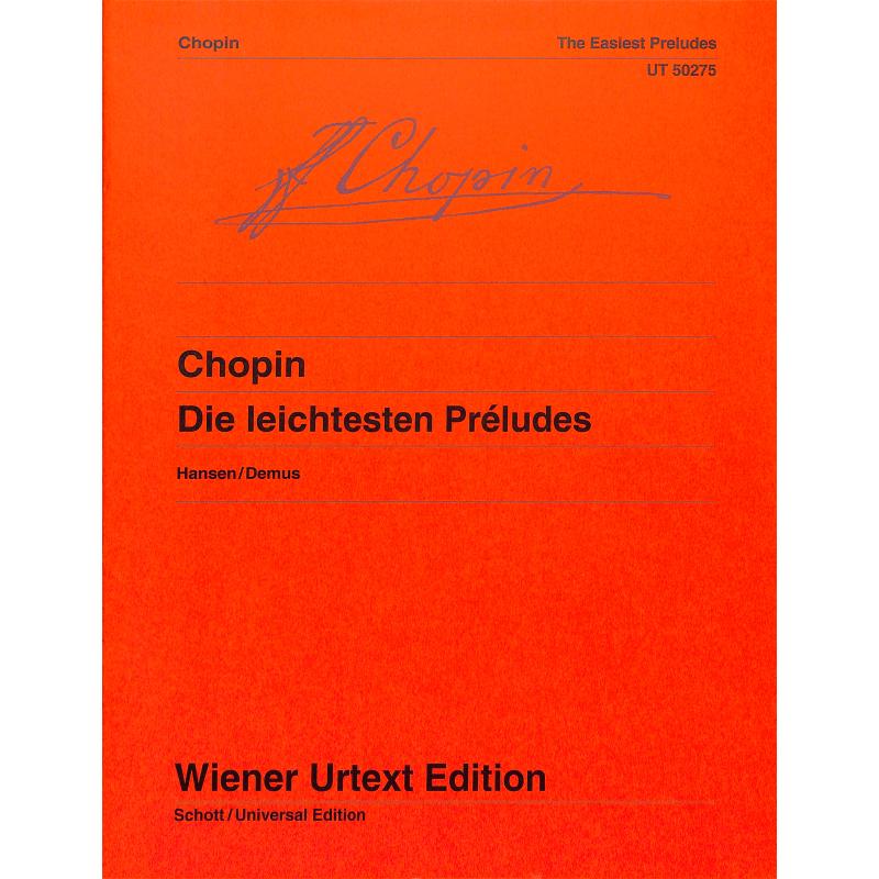Die leichtesten Preludes op 28/4 6 7 9 15 20