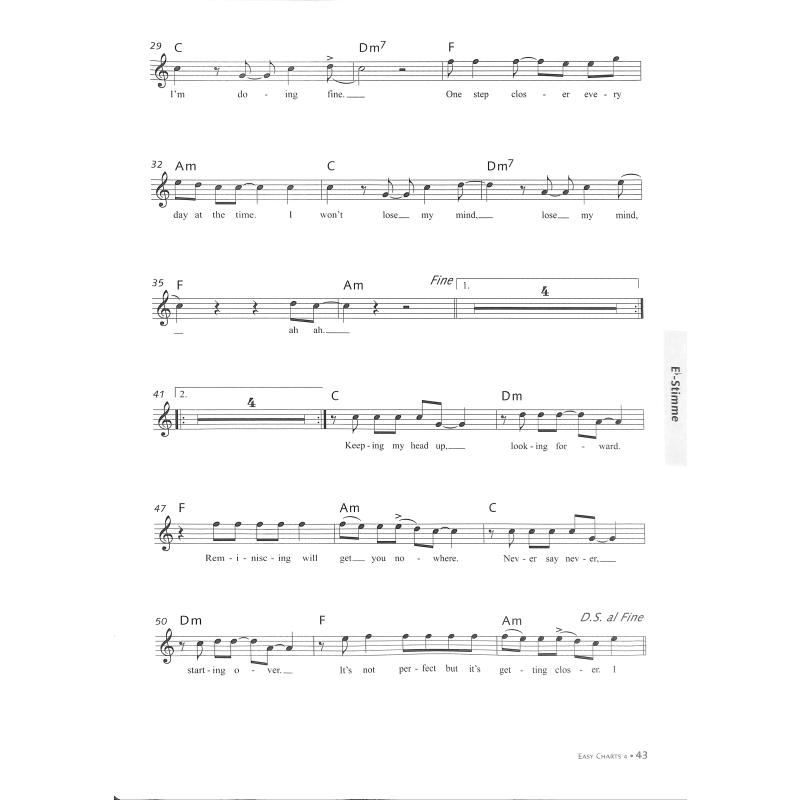 Easy charts play along 4