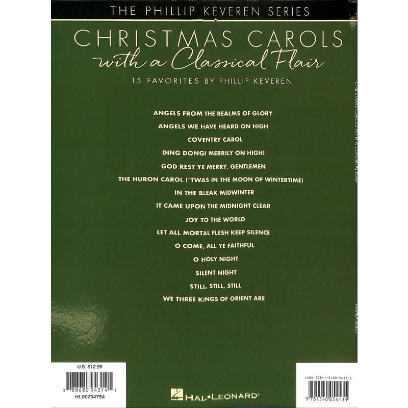 Christmas carols with a classical flair