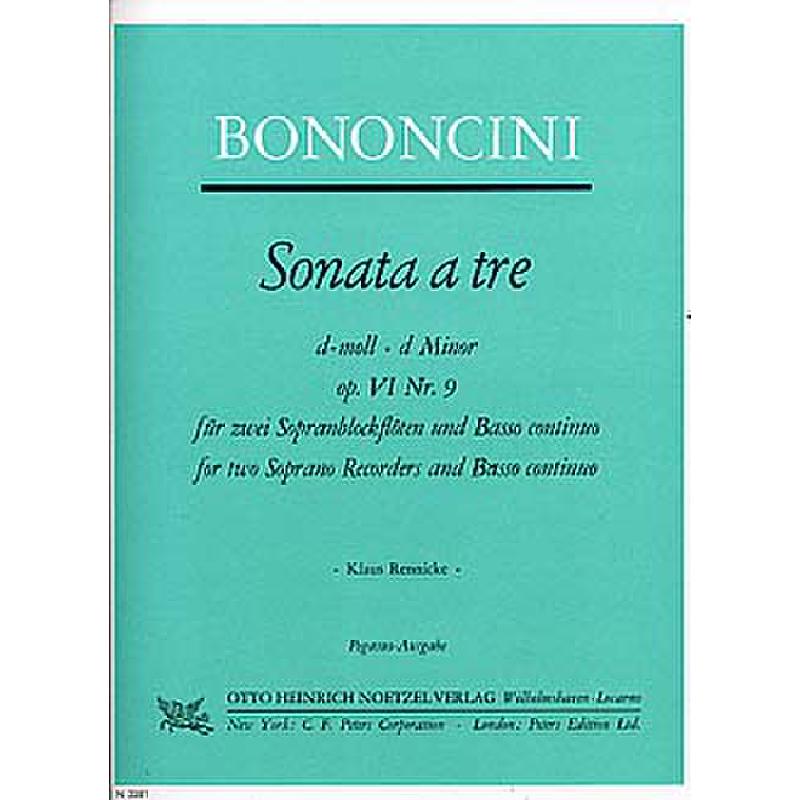 Sonate a tre op 6/9