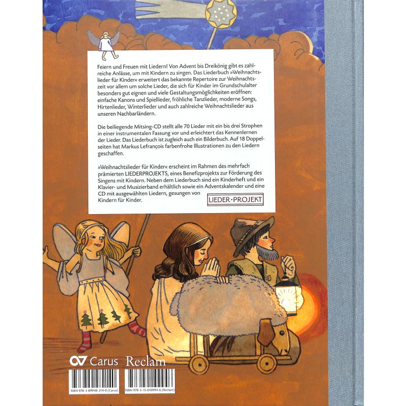 Weihnachtslieder für Kinder