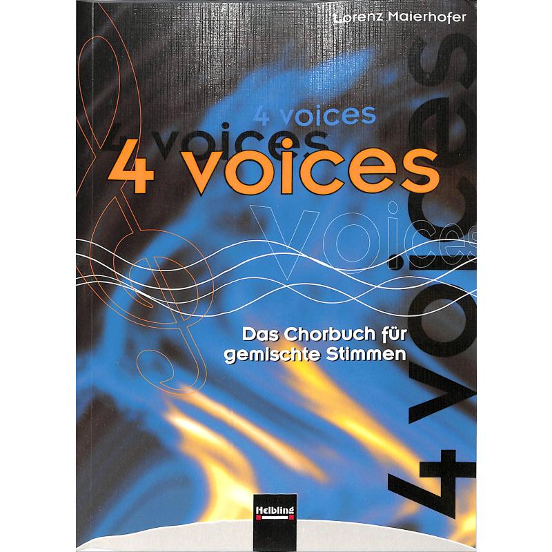 4 Voices - das Chorbuch für gemischte Stimmen
