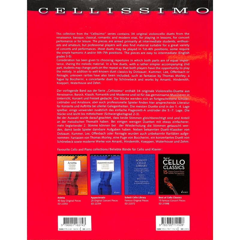 Cello Duets