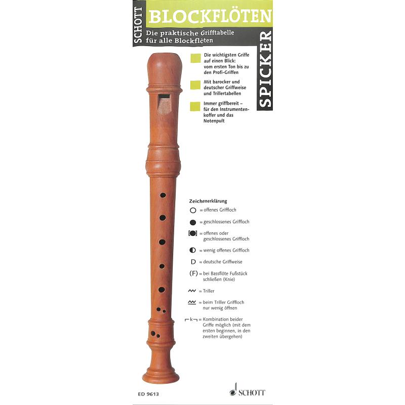 Blockflöten Spicker