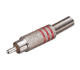 Cinchstecker roter Ring