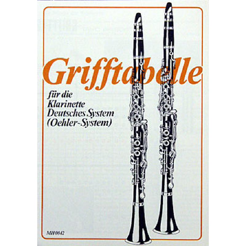 Grifftabelle deutsches System