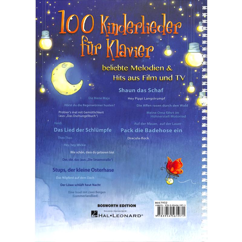 100 Kinderlieder für Klavier