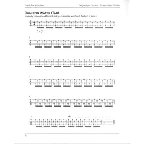 Pop + Rock Ukulele - Fingerstyle Etüden