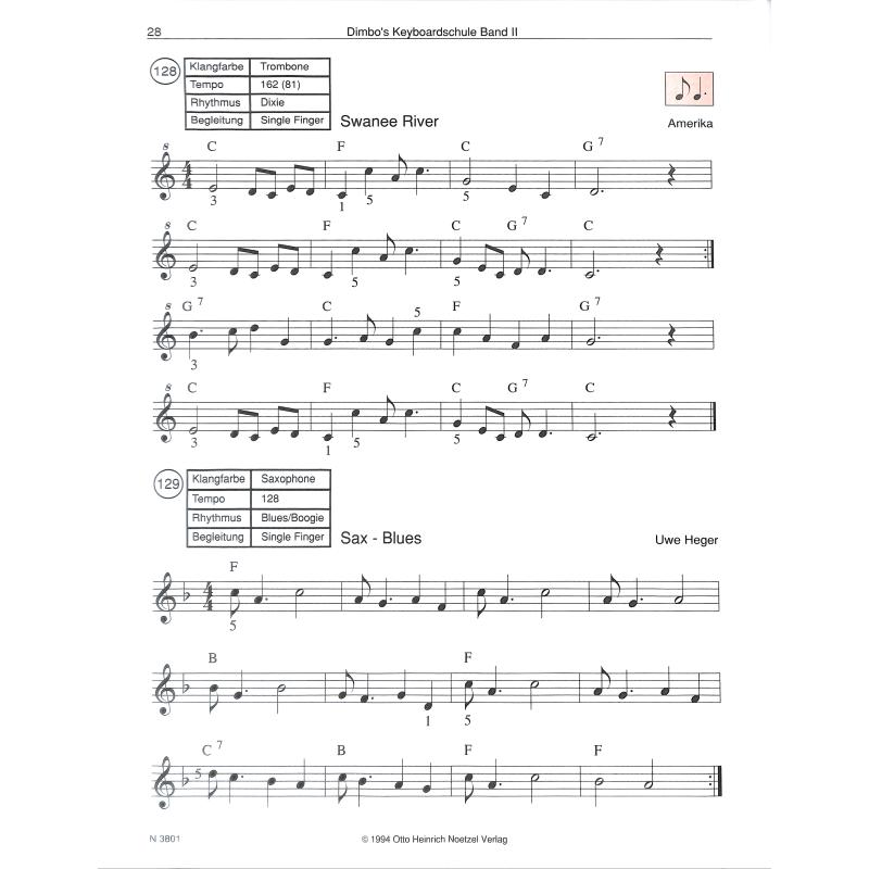 Dimbo's Keyboardschule 2